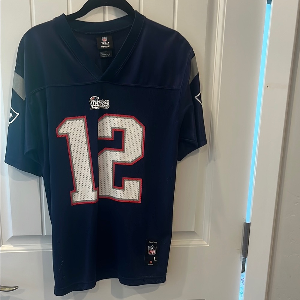 Reebok Patriots Brady Football Jersey